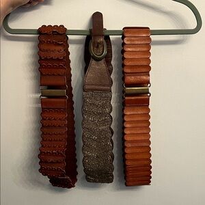 Vintage 00s Anthropologie Belts Size Medium